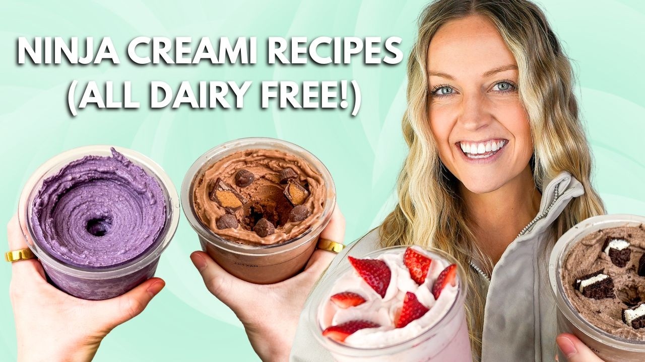 DAIRY FREE Ninja Creami Ice Cream Recipes 🍨