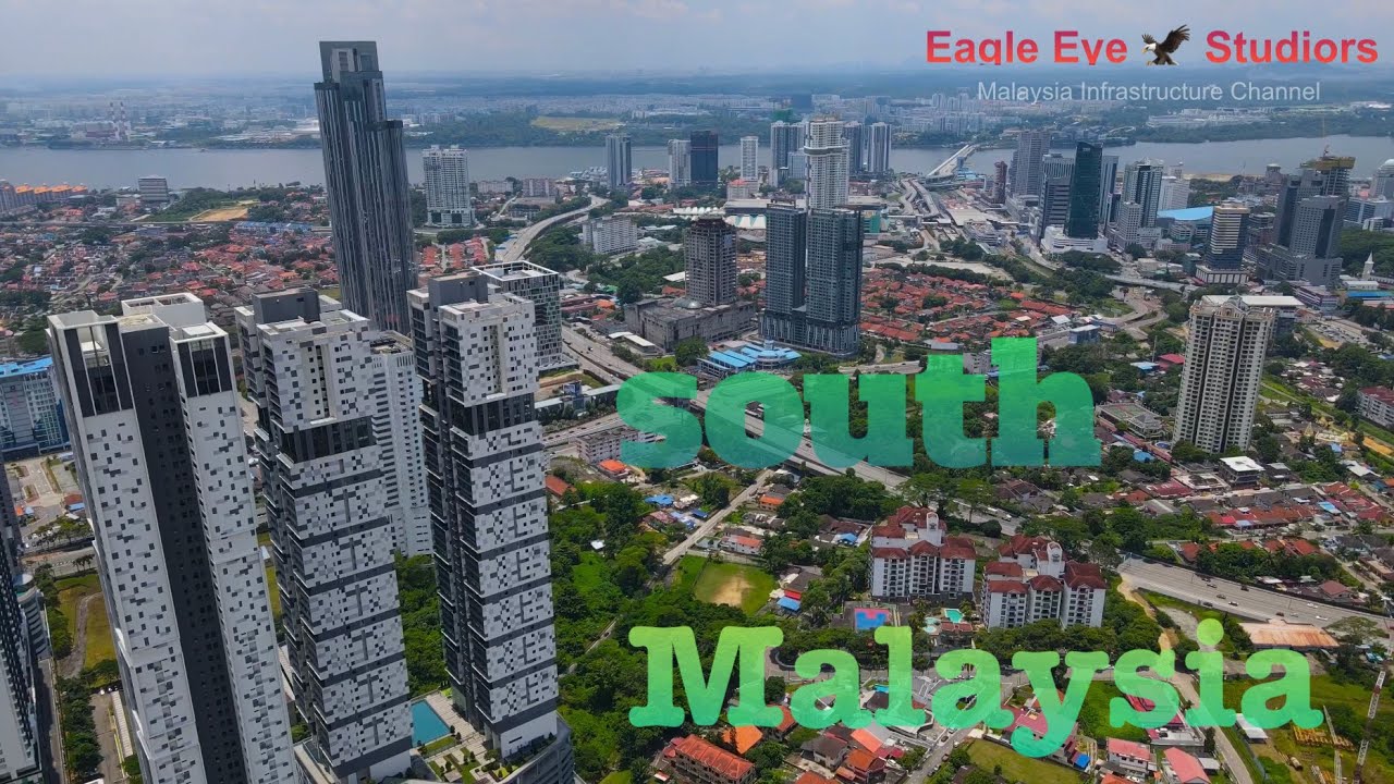 THE SPECIAL SKYLINE Of JOHOR BAHRU Malaysia 2020