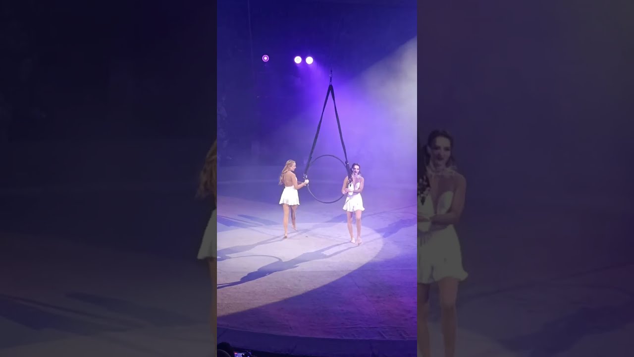 Aerial Gymnastics at Its Finest | Elegant & Fearless Circus Act#circus#acrobatics #viralvideo