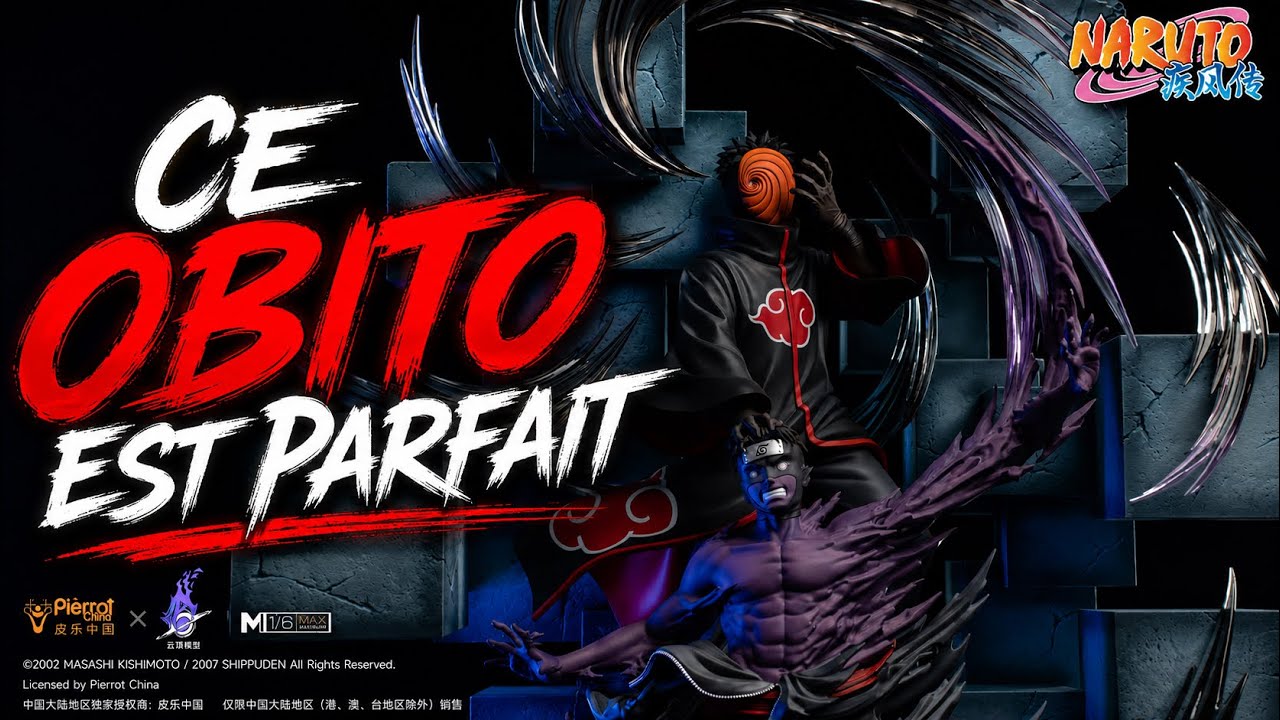 Unboxing Naruto Statue - Pickstar Studio Obito 1/6 scale