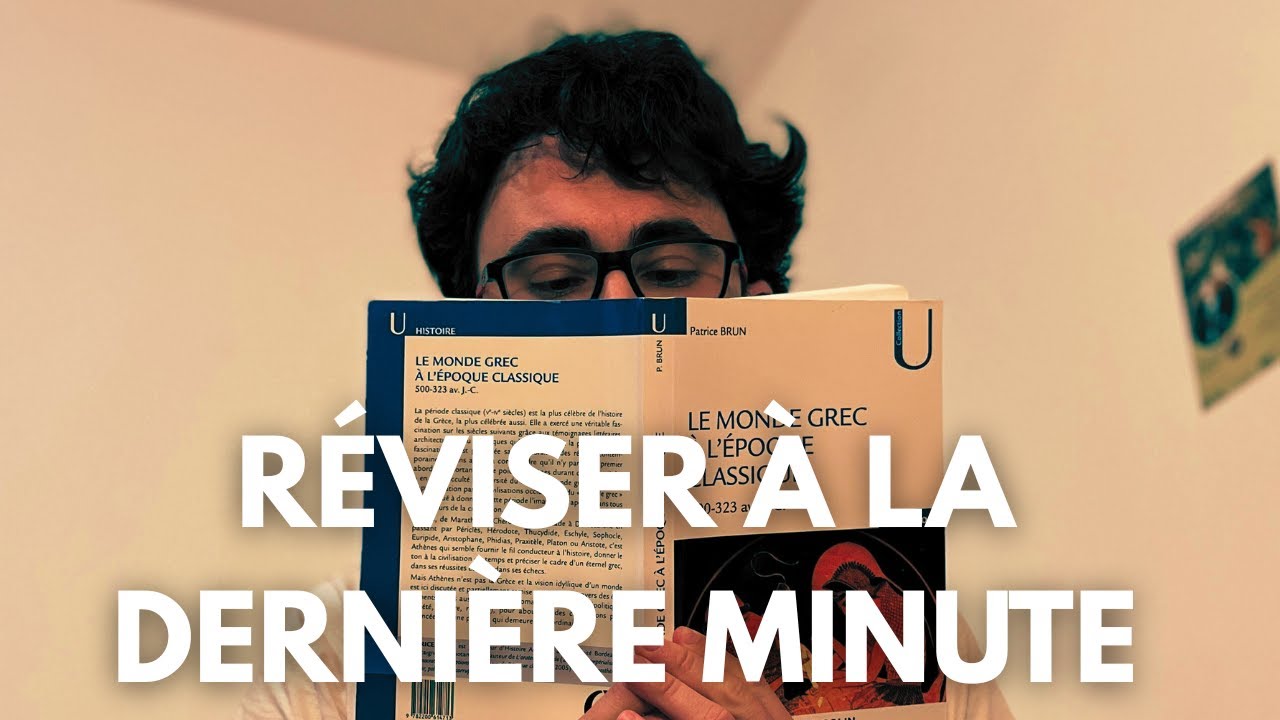 RÉVISER à la DERNIÈRE MINUTE !