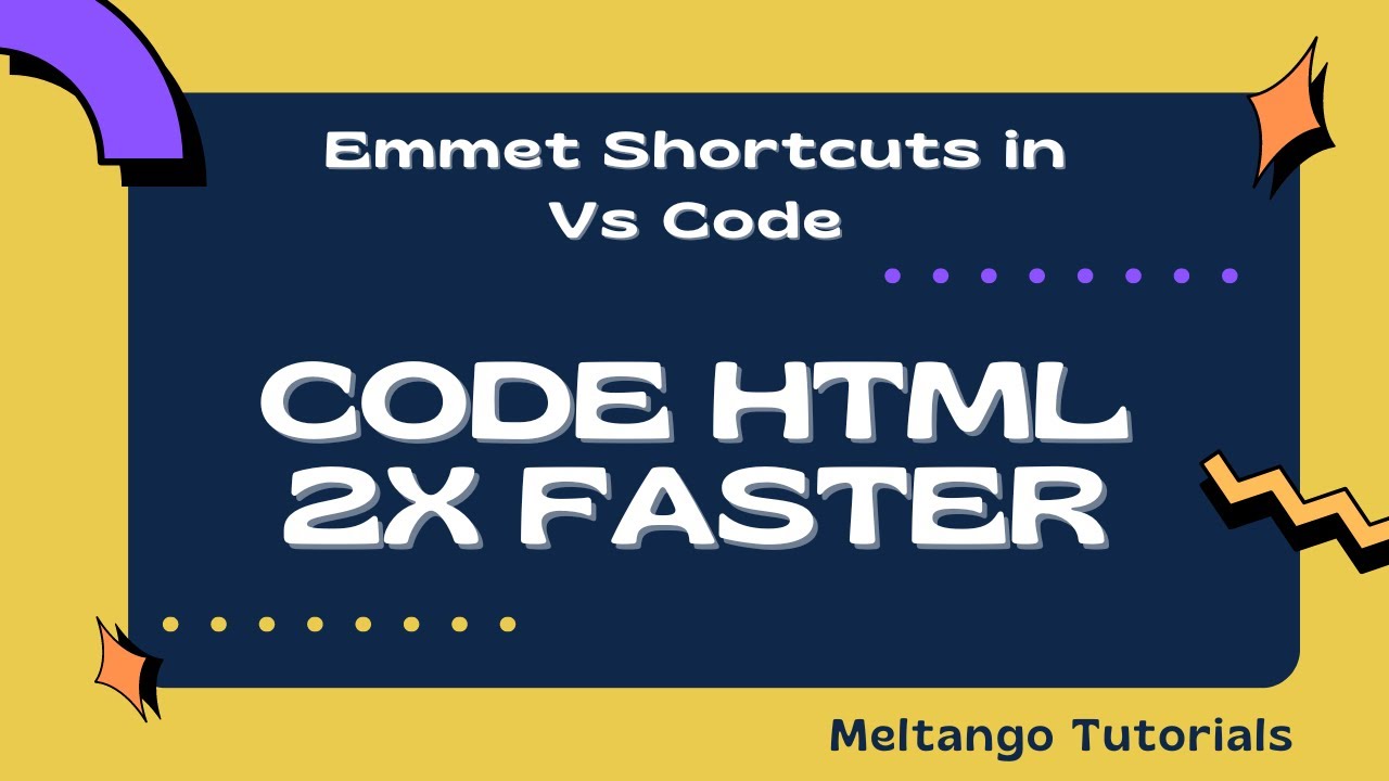 Useful Emmet Shortcuts in  VS Code | 2x Html | Emmet