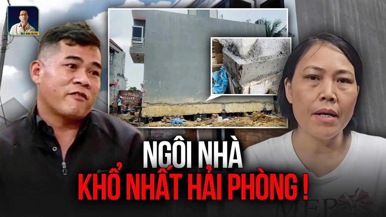 Oái Oăm: Chuyển Nhà Xây Nhầm Hết 250 Triệu Ở Hải Phòng Về Đúng Vị Trí Nhưng Vẫn Phải Bắc Thang Leo !