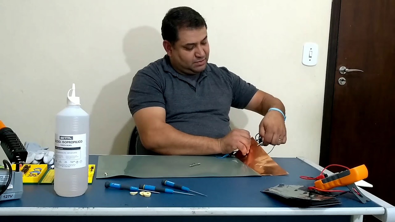 Como utilizar o kit Antiestático