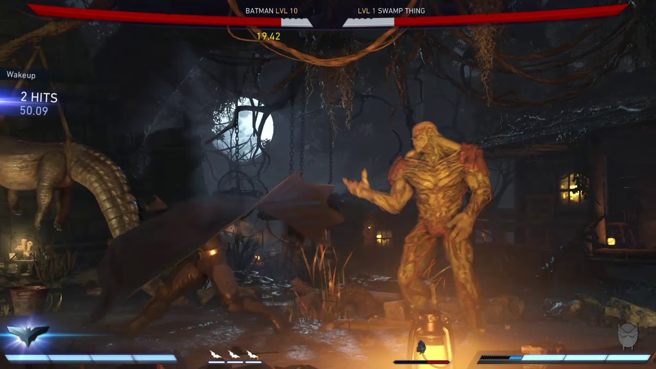 Injustice 2 Batman vs Swamp Thing