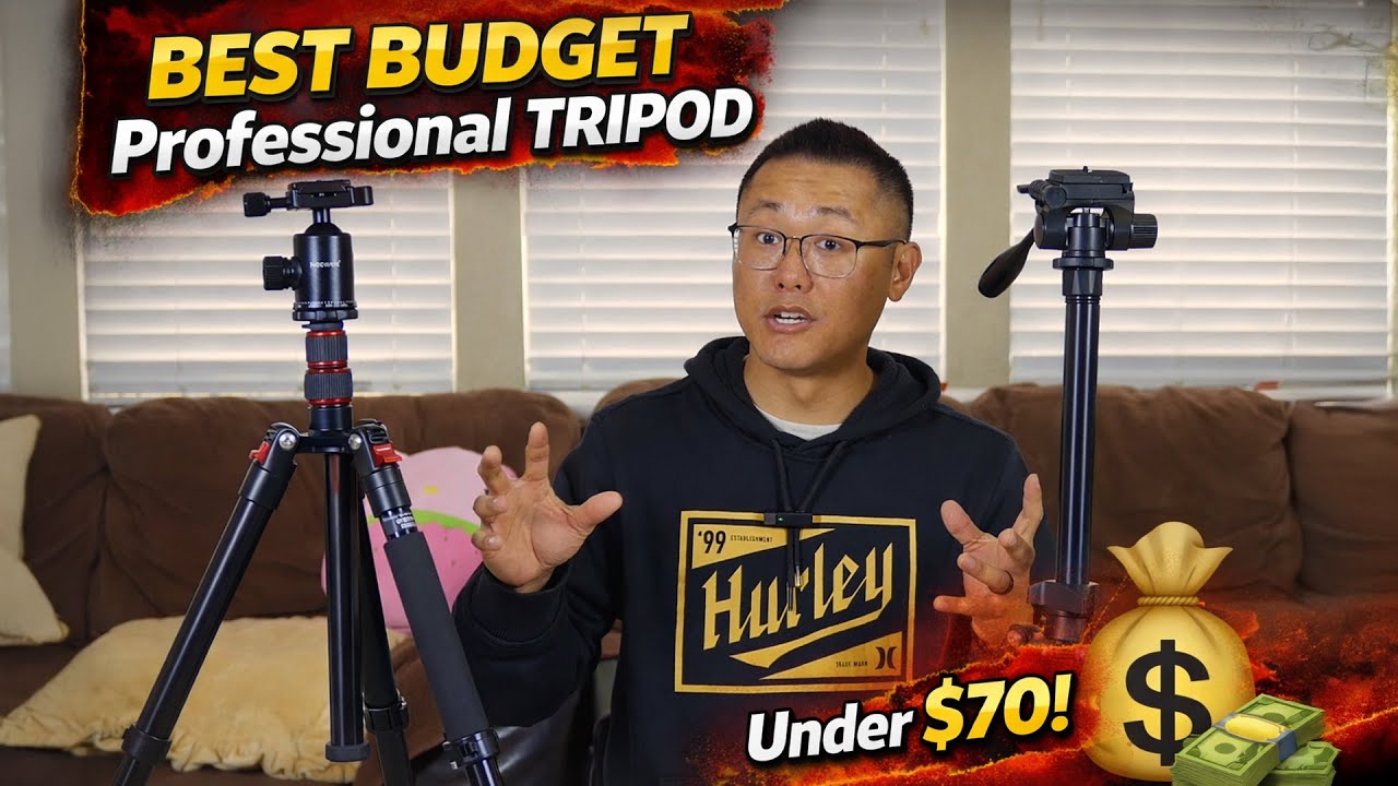 I Tested The Most Popular Budget Tripods And Was SHOCKED - NEEWER vs K&F