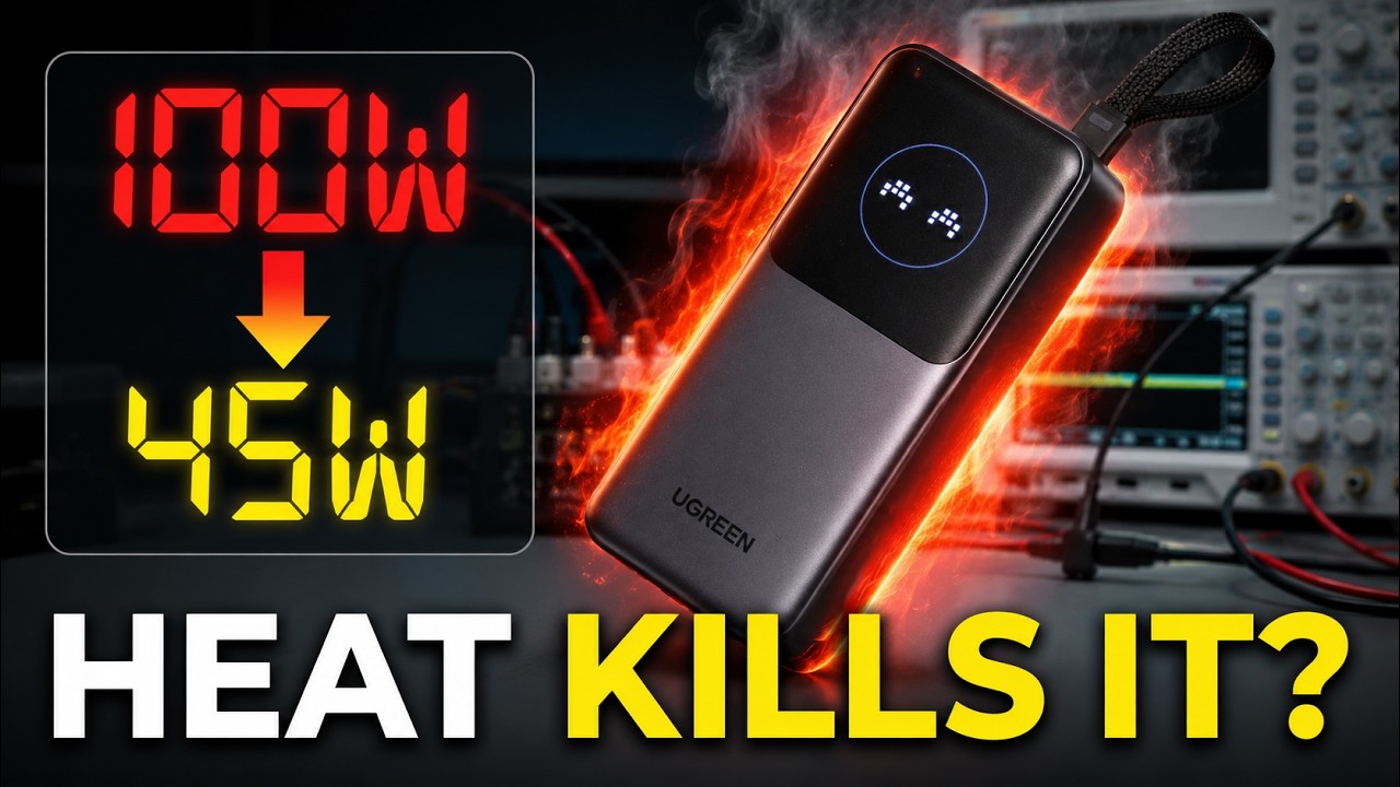 Ugreen Nexode 130W 20000mAh Review: The Throttling Problem