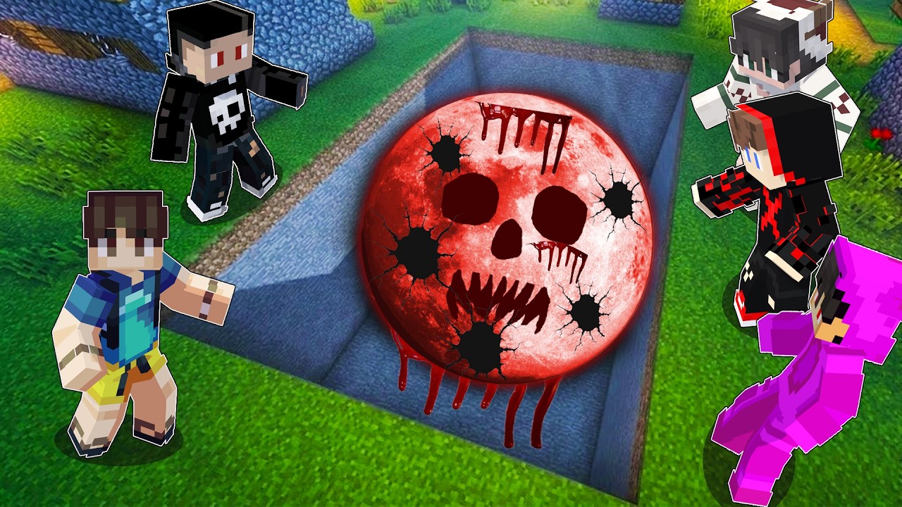 SCARY RED MOON is DEAD in Minecraft (Tagalog)