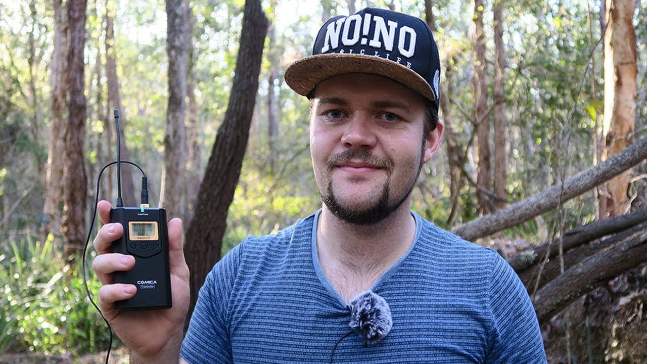 BEST Wireless Microphone Set For Under $200 | Comica CVM-WM100 Review | DansTube.TV