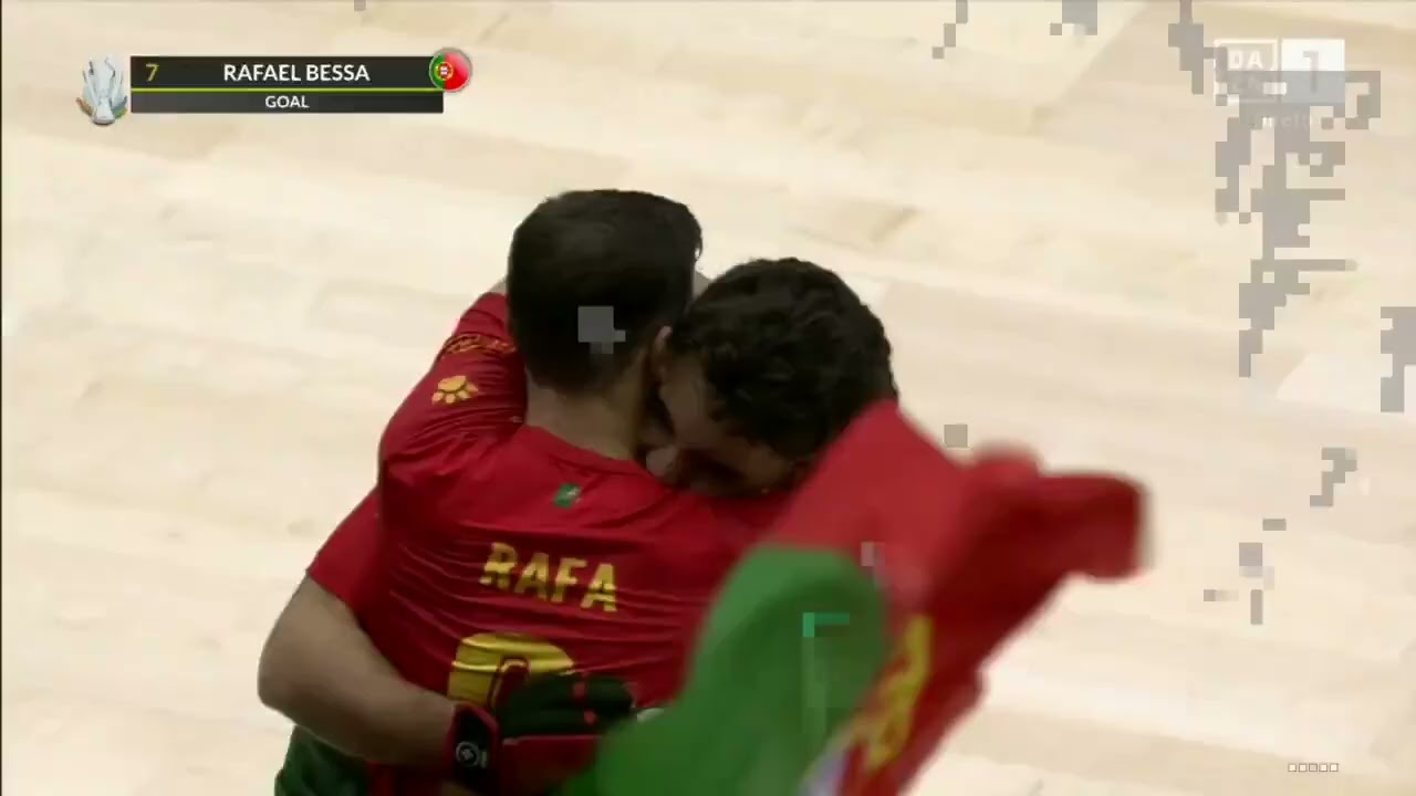 Rafa Bessa marca pela segunda vez e dá o título Europeu a Portugal