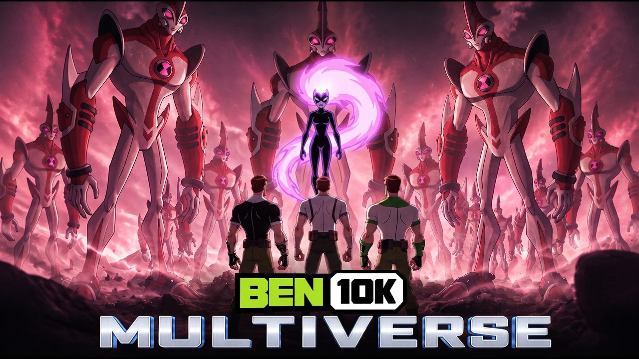 Gwen 10k vs Ben 10k Variants (Ai Animation)