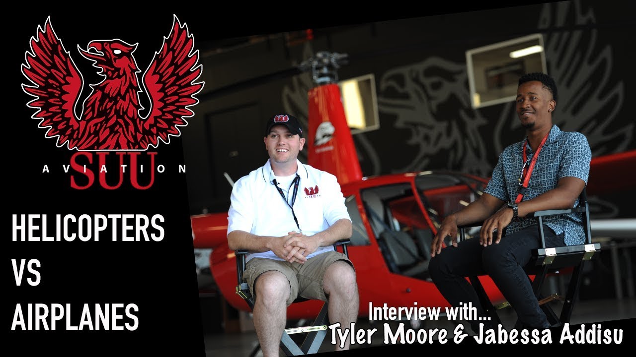 Why These Students Chose To Fly Airplanes or Helicopters