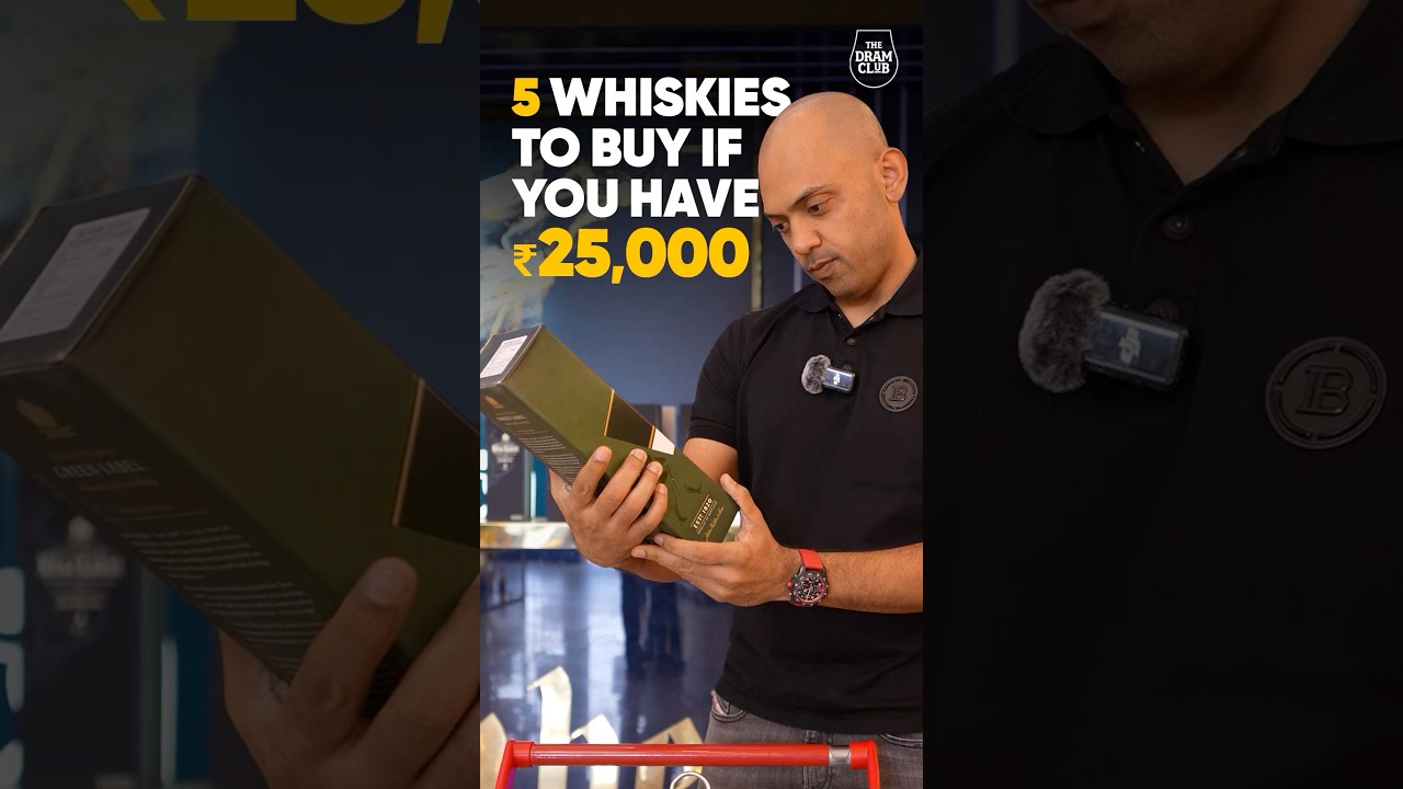 Build your Whisky Collection: 5 Exceptional whiskies for ₹25,000 !