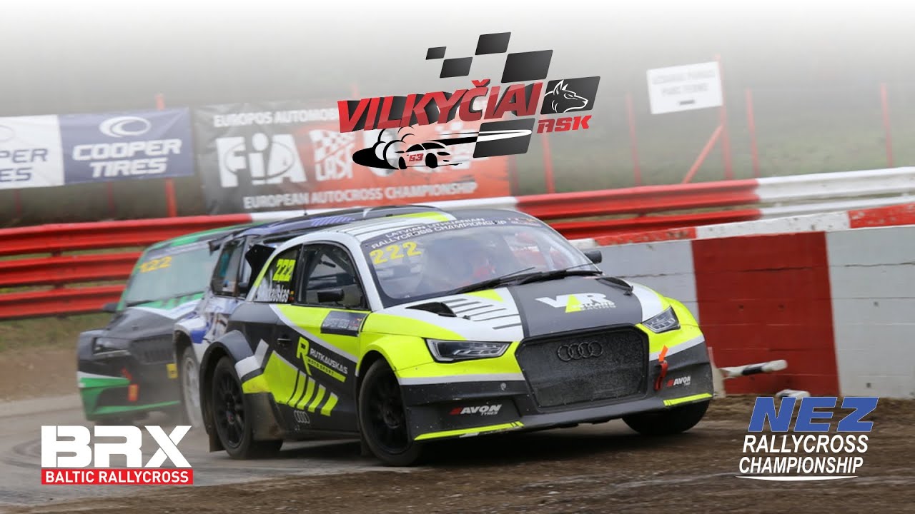 2022 NEZ Baltic Rallycross, stage II. Vilkyčiai, Lithuania. Sunday.