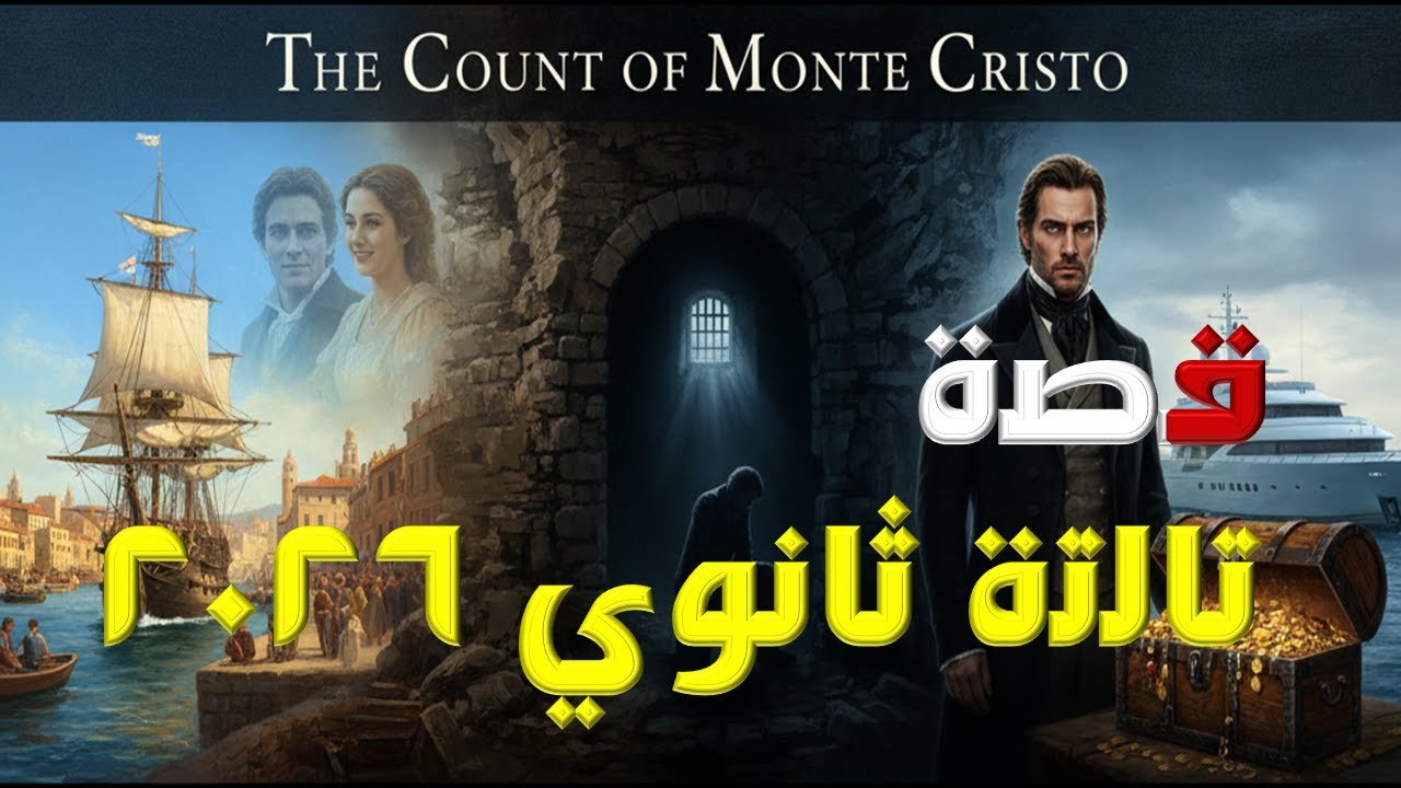 شرح الفصلين الأول والثاني من قصة The Count of Monte Cristo | ثالثة ثانوي 2026 المنهج الجديد