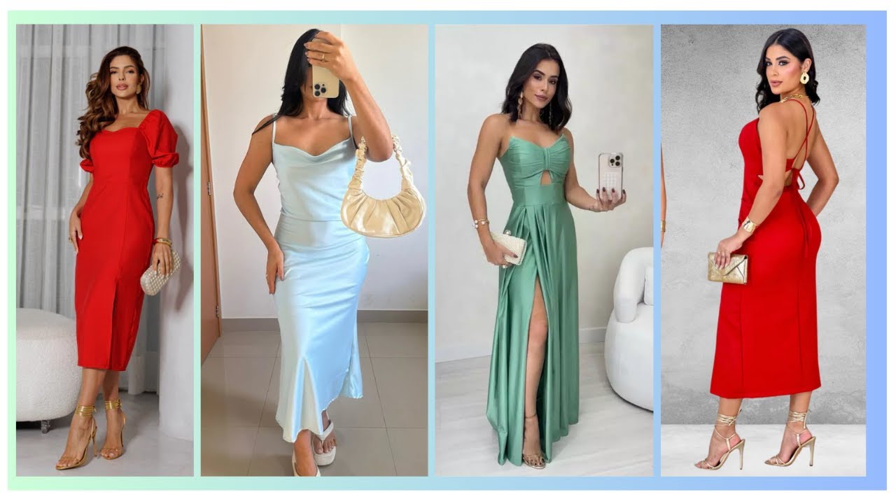 Guia de Moda Natal 2025: 15 Vestidos Para Inspirar Seu Look de Natal /Shopee Moda Feminina