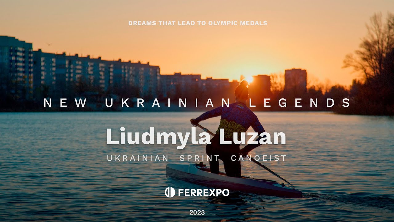New Ukrainian Legends. Liudmila Luzan, Ukrainian sprint canoeist.