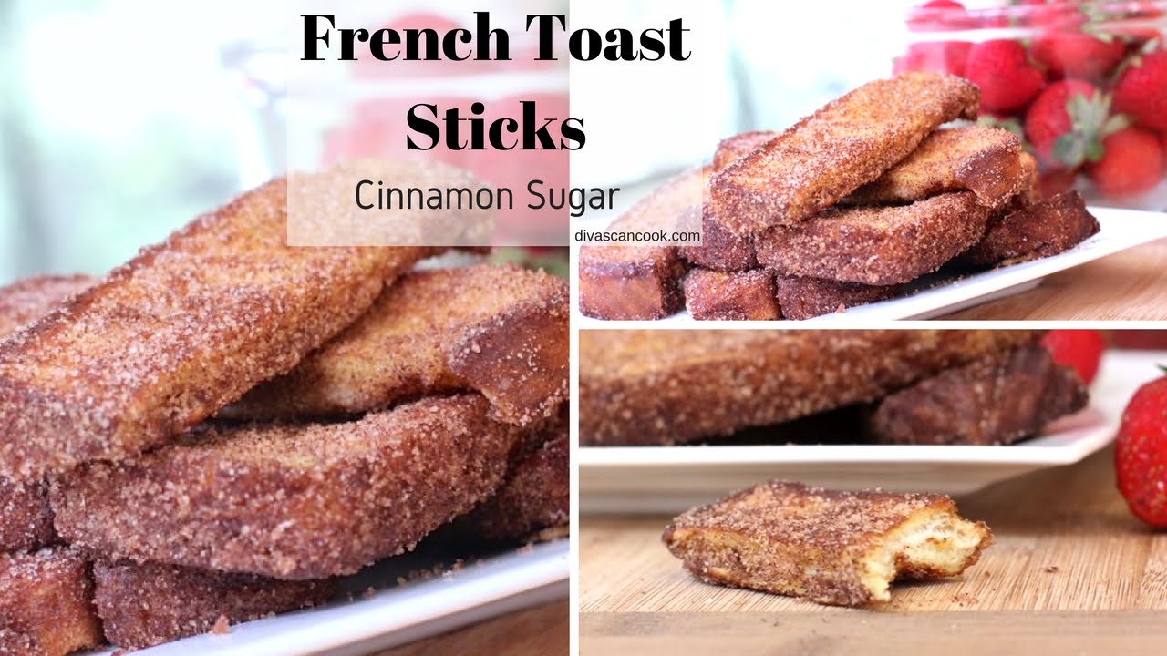 How To Make French Toast Sticks  (Cinnamon Sugar)