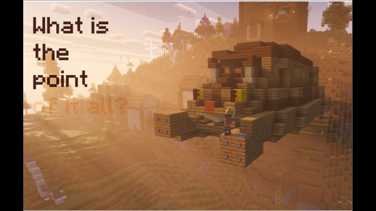 The philosophy of Sisyphus in minecraft || BUILDTEMBER FINALE
