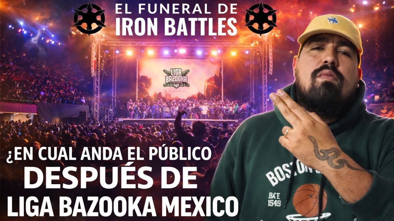 COMO QUEDA EL PUBLICO despues de LIGA BAZOOKA MEXICO | El funeral de Iron Battles