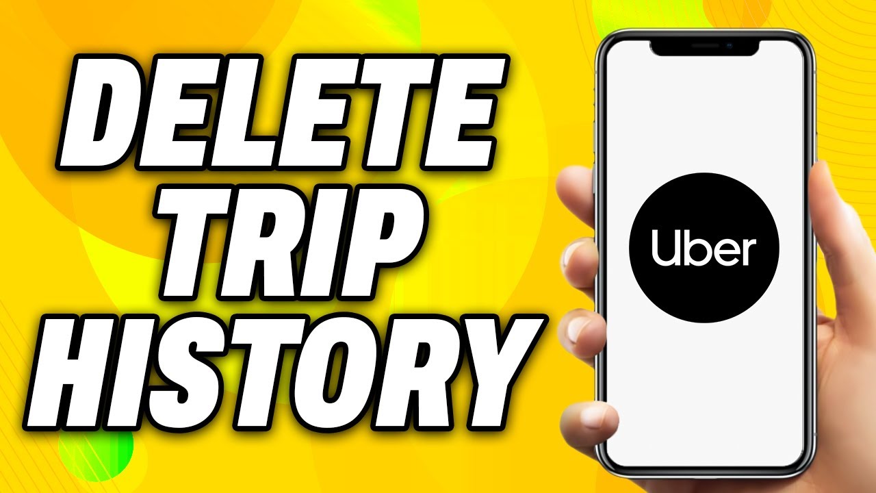 How To Delete Trip History on Uber App - Quick Fix