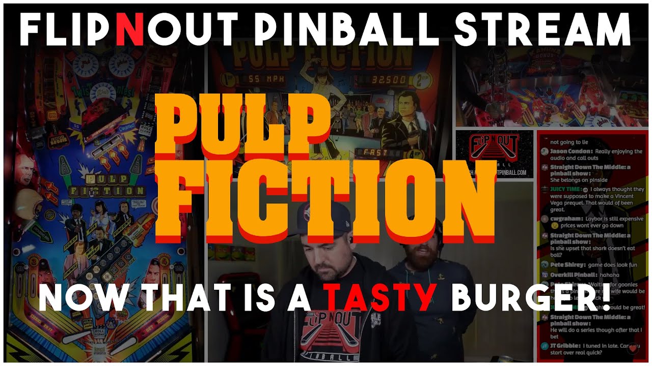 🔴LIVE - PULP FICTION Pinball Stream!