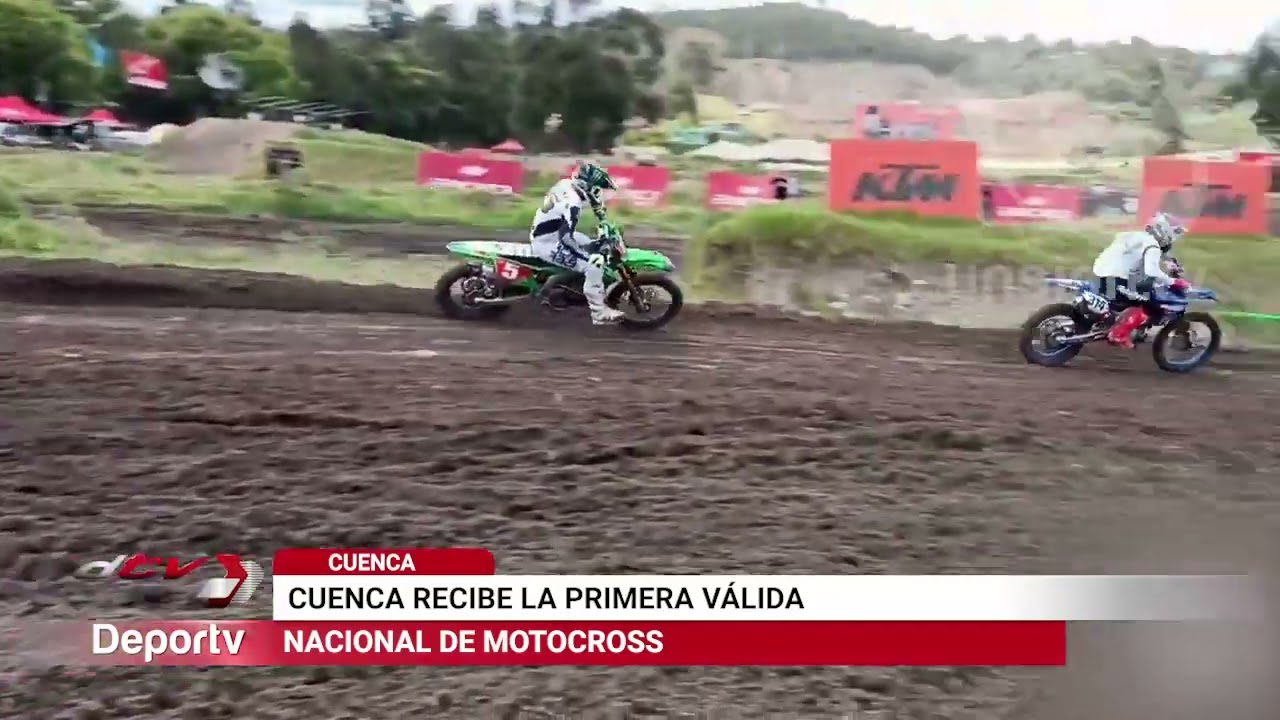 Cuenca recibe la primera v&aacute;lida nacional de motocross