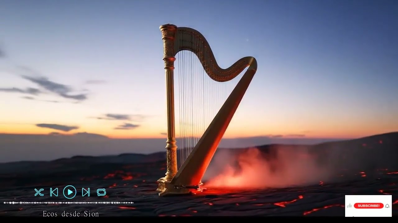 📜 Prophetic Harp and Throne of the Most High | Sacred Worship · Eternal Garden