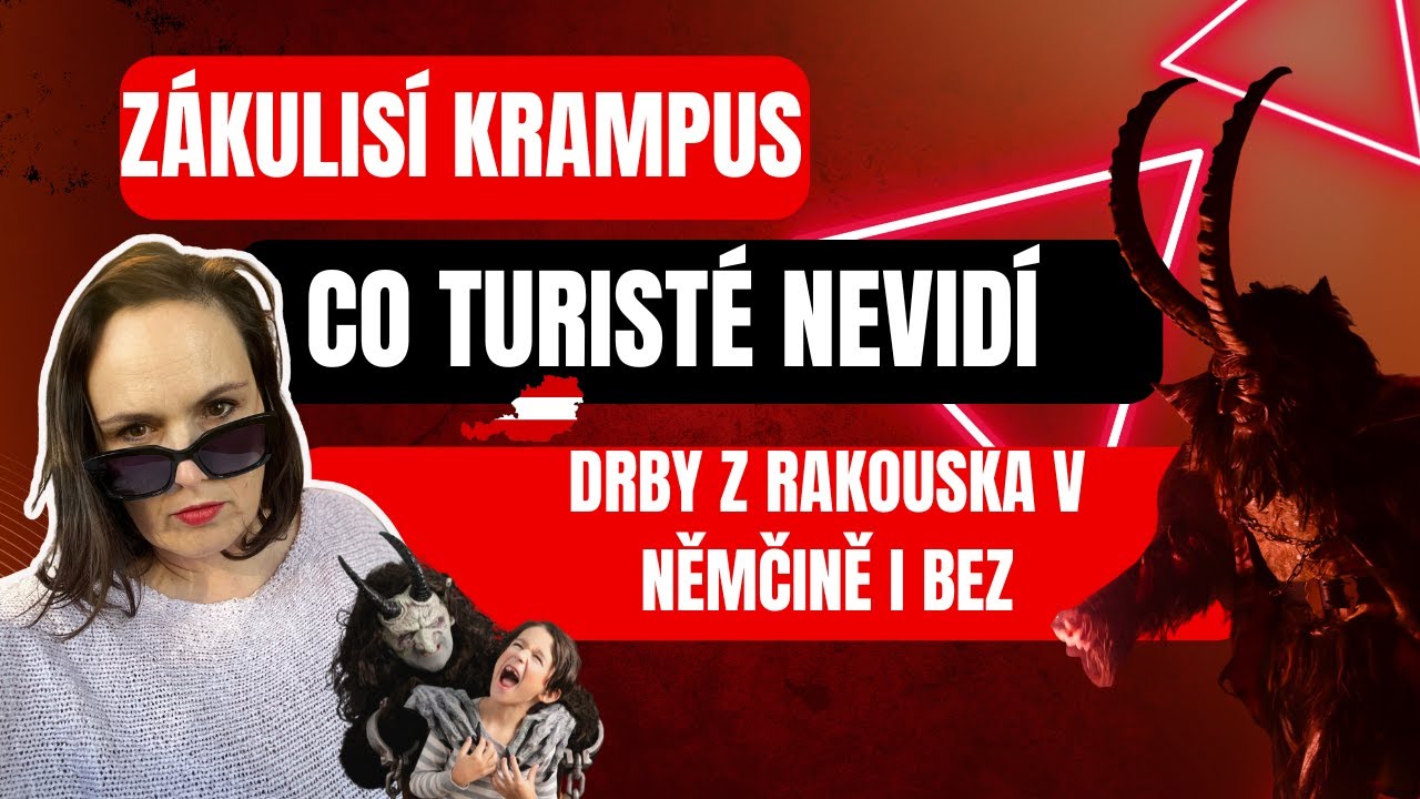 Krampus v Rakousku: Zákulisí a drby z místa činu tentokrát v němčině