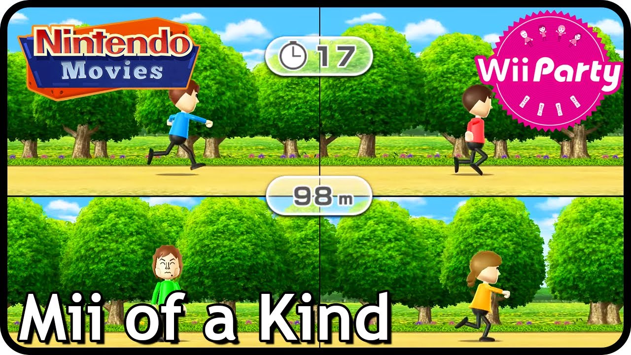 Wii Party - Swap Meet / Mii of a Kind (2 Players, Maurits vs Rik vs Pierre vs Lucia)