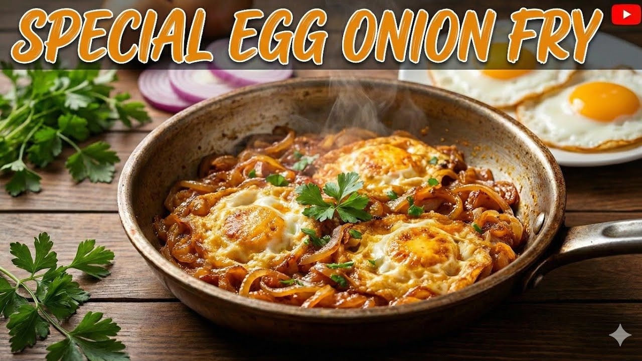 Egg Onion fry🍛 #Olden style #1970's #telangana villages foods