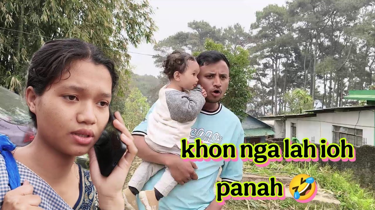 Klim / lada kynthei ki long kumne te bun ki khun kin ioh panah 🤣 / Jlawdohtir funny video