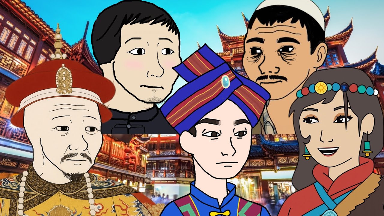 Main ethnic groups in China be like 