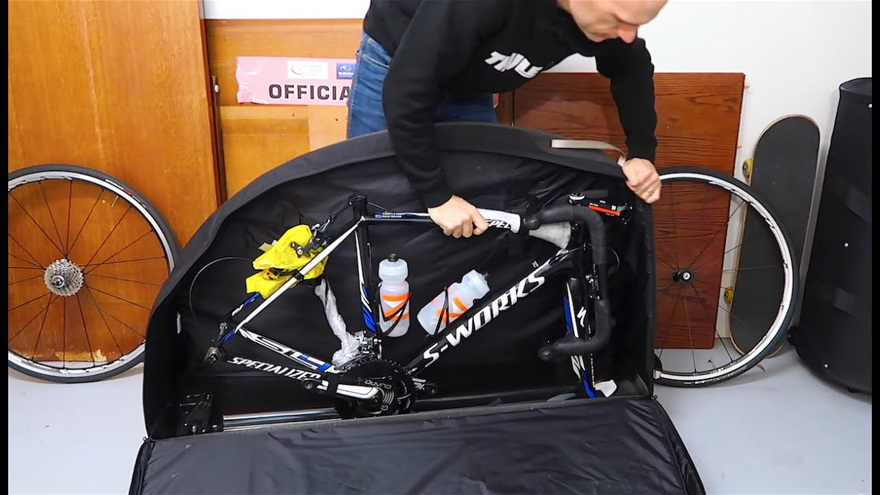 Packing a Bicycle for Air Travel // THULE RoundTrip Pro Bike Bag
