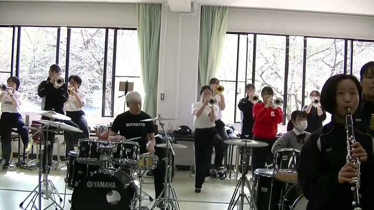 「sing sing sing」京都橘高校吹奏楽部リハーサル♫ Kyoto Tachibana HS