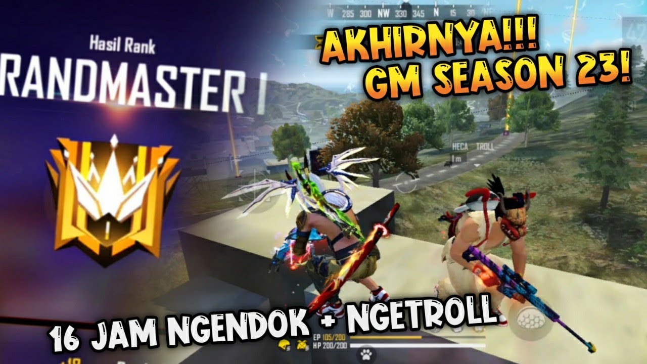 16 JAM NGENDOK PUSH GM BARENG HECA TROLL! MATA NGANTUK TETAP NGETROLL