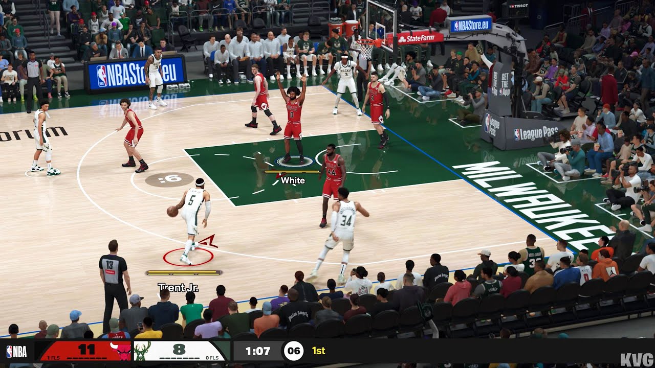 NBA 2K26 - Chicago Bulls vs Milwaukee Bucks - Gameplay (PS5 UHD) [4K60FPS]