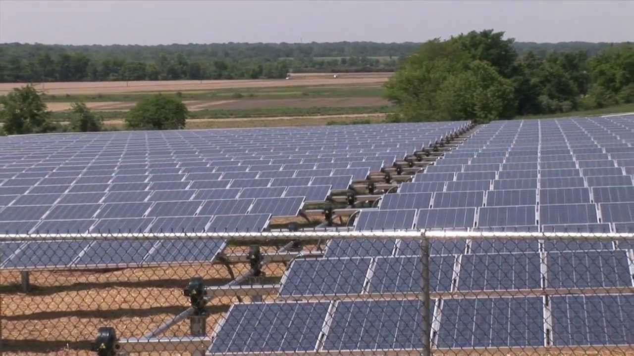 LightWave Solar presents Agricenter International Sun Tracking Solar Array Commissioning