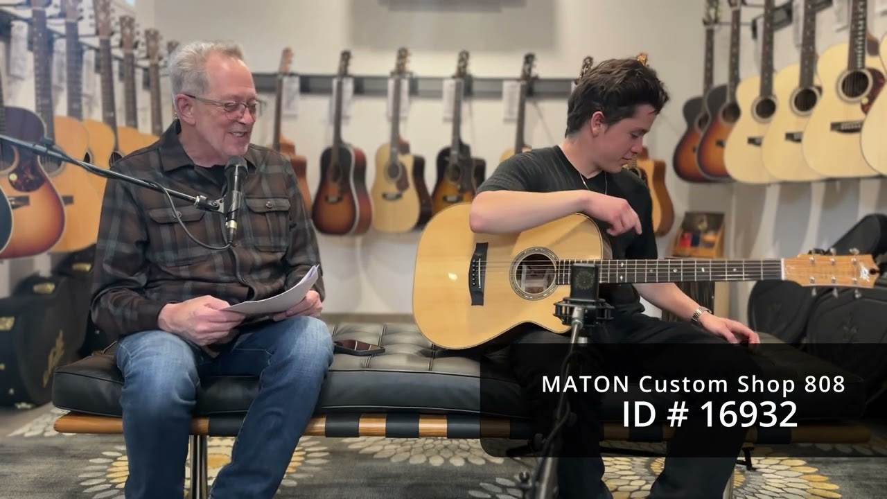 Maton Guitars Custom Shop 808 #16932