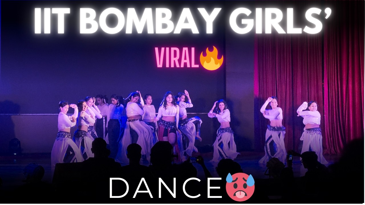 Viral Dance video of IIT Bombay Girls Hostel 10 | Gyrations 2024