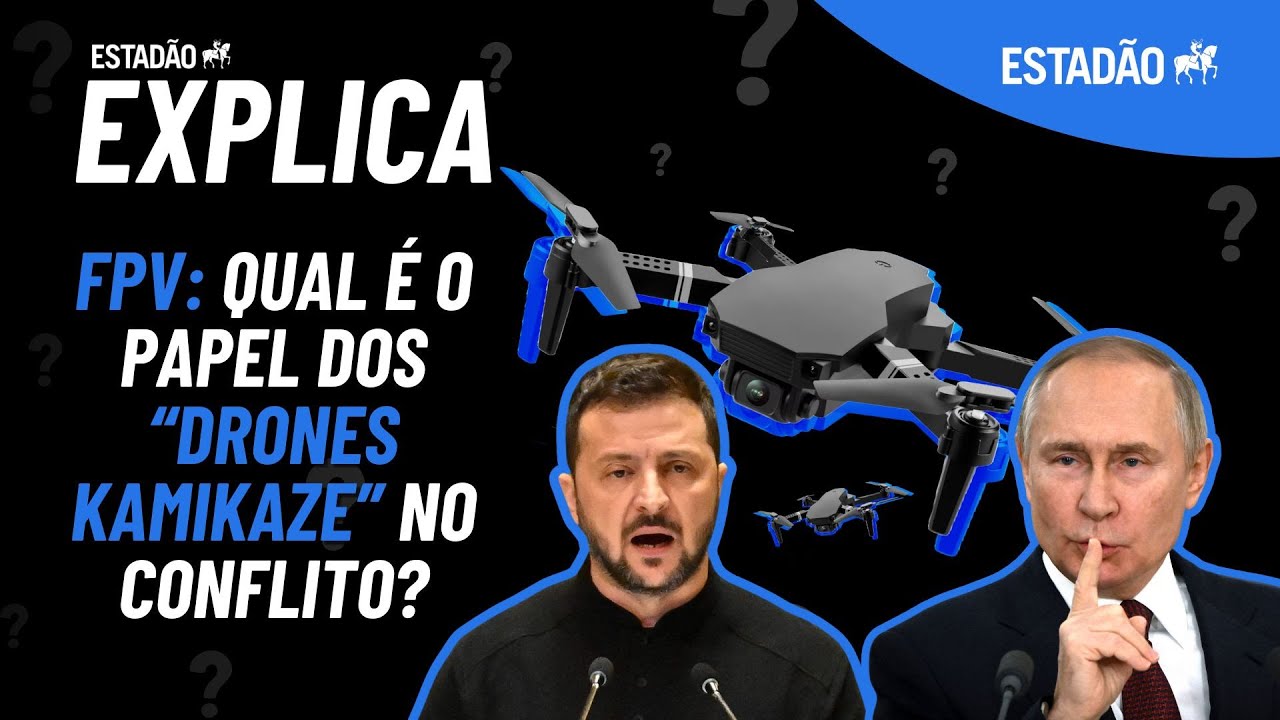 Entenda como DRONES ASSASSINOS são usados na guerra na Ucrânia