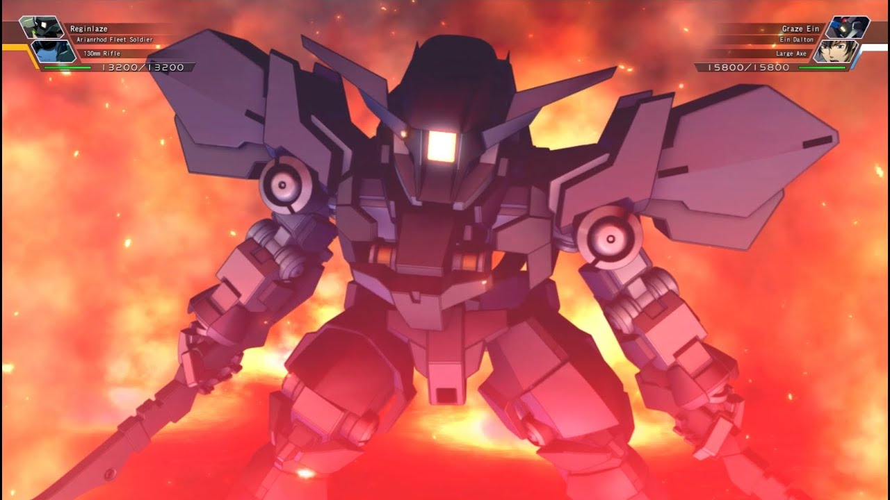 SD Gundam G Generation Cross Rays - Graze Ein ~Battle Animations~