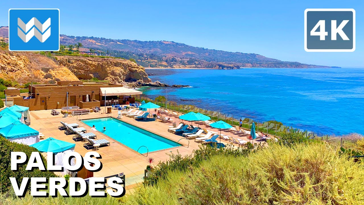 Terranea Resort Coastal Trail in Palos Verdes | Scenic Walking Tour 4K