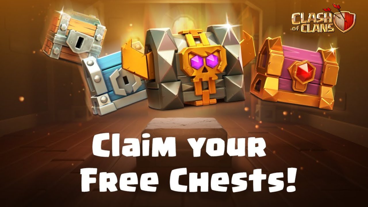 IT'S OFFICIAL! CLAIM 3 FREE TREASURE CHEST NOW!