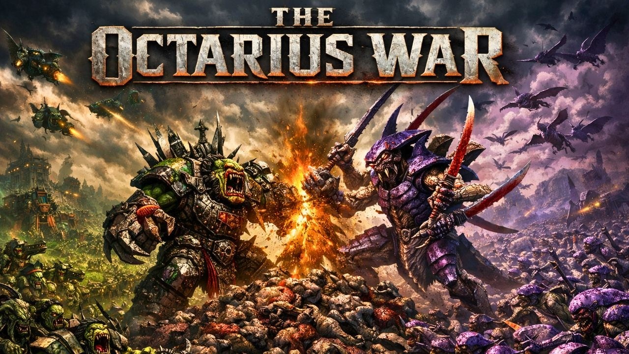 The Octarius War: When Tyranids Met Orks in 40K's Deadliest Meat Grinder