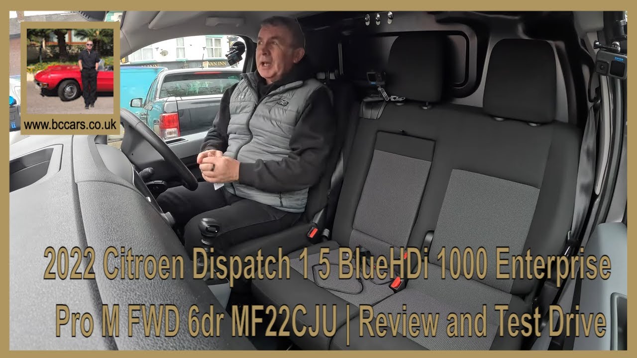 Citroen Dispatch 1 5 BlueHDi 1000 Enterprise Pro M 2022 года выпуска, передний привод, 6-дверный,...