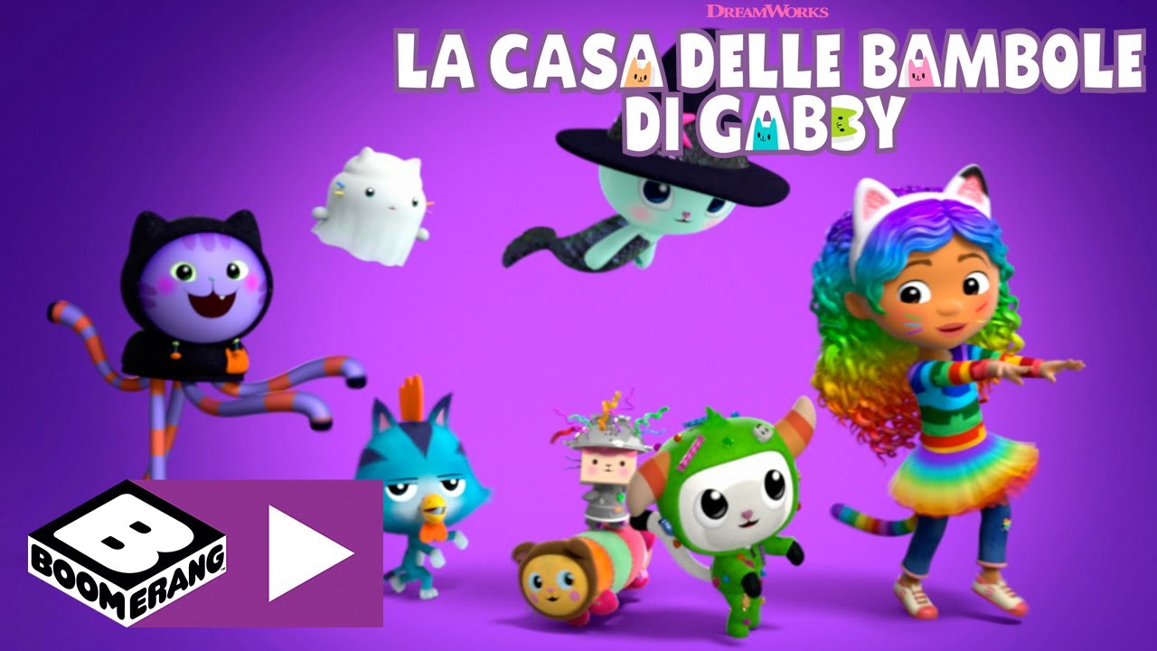 SPECIALE CANZONI: La gatto sfilata di Halloween | La casa delle bambole di Gabby | Boomerang Italia