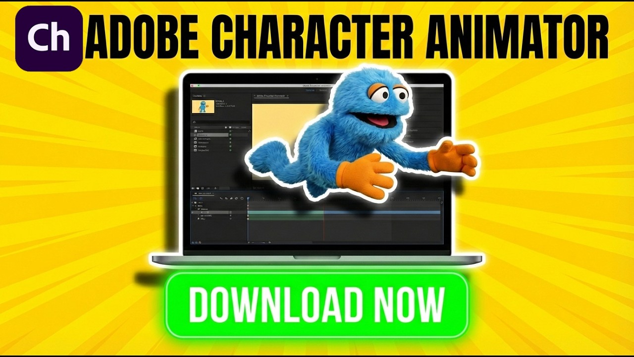 How To Download Adobe Character Animator  For FREE On PC & Mac (Official Guide)