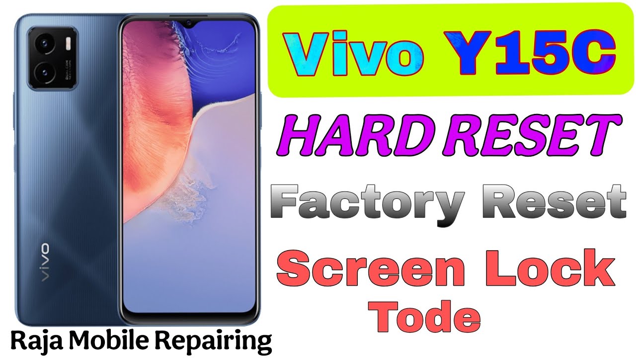 Vivo Y15C Hard Reset | Vivo Y15c pattern Unlock | Screen Lock Remove Y15c