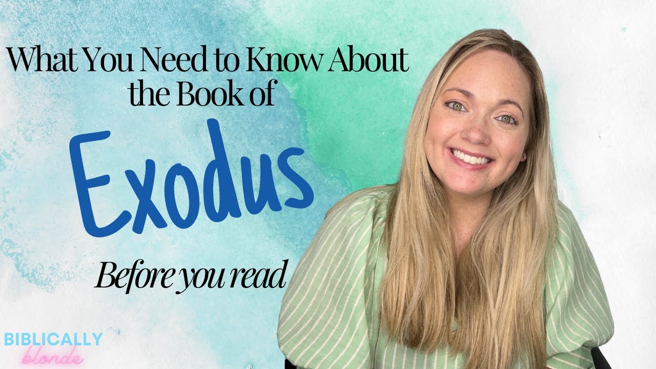 What You Need to know about EXODUS...Before you read
